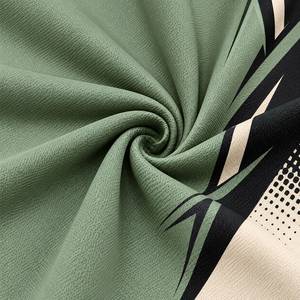 Premium <b>Mens</b> Sage Green Sublimated Athletic <b>Shorts</b> Quick Dry Waterproof Breathable Geometric <b>Pattern</b> Side Pockets Gym Running - Product Image 4
