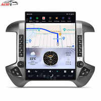 Autoradio multimédia Android 13 15,6'' avec GPS pour GMC Sierra Chevrolet Silverado 2014-2019