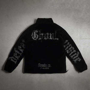 Cyberpunk Techwear <b>Jacket</b> Men's Tactical Streetwear Gothic Fleece Sherpa Winter Coat Multi-Pocket Hip Hop Windbreaker Outerwear - Product Image 2