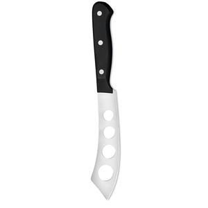 Couteaux à fromage professionnels pour la cuisine, lame en acier inoxydable avec poignée noire confortable pour couper et trancher le fromage - Product Image 3