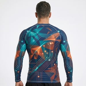 Nuevo Rashguard de MMA de la Mejor Calidad, Sublimado, Transpirable, Ecológico, de Secado Rápido, Antibacterial, para Hombre, Manga Larga, Profesional - Product Image 5