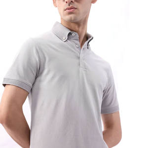 Chemise décontractée moderne pour homme, grande taille, respirante, haute performance, avec logo personnalisé, en coton - Product Image 4