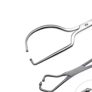 Pinzas de sujeción ortopédicas manuales de alta calidad para placas de medio anillo, instrumento quirúrgico de acero inoxidable alemán de Pentax CE - Product Image 3