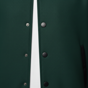 High Quality Embroidery Bomber Jacket Men Custom Logo Patch Letterman Jacket Baseball Jacket <b>winter</b> jacket button up - Product Image 6