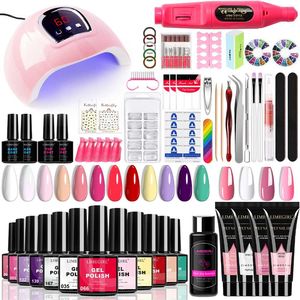 Limegirl Secador de Uñas de 18 LED con Luz UV, Kit de Esmalte de Uñas en Gel de 12 Colores, Set de Esmalte de Uñas en Gel de 4 Colores, Set de Manicura y Pedicura - Product Image 1