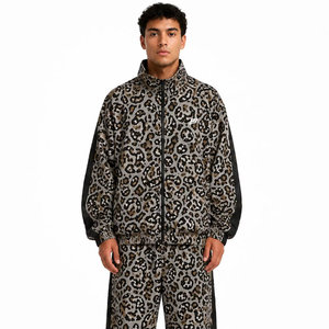 Trendy Custom Print Rain <b>jacket</b> for men OEM Custom Logo <b>Jacket</b> Jogger Two-Piece Sublimation Sporty Outfit Outdoor men's <b>jackets</b> - Product Image 3