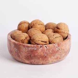 Low Cost Natural Travertine <b>Bowl</b> for Fruit Nuts <b>Snacks</b> Serving Dining Table Centerpiece and Kitchen Counter Decor - Product Image 2