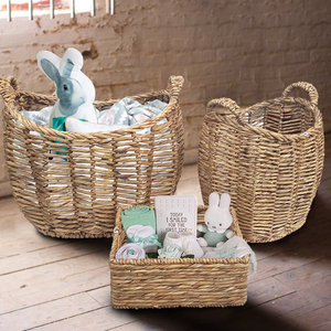 Woven Rattan <b>Storage</b> Home Decor <b>Basket</b> <b>Wicker</b> Decorative <b>Basket</b> - Product Image 3