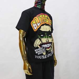 เสื้อยืดคอตตอน 100% คุณภาพสูงสำหรับผู้ชาย ปี 2026 ราคาขายส่ง สำหรับงานพิมพ์ลายแบบ Sublimation และงานพิมพ์แบบกำหนดเอง สีขาว ดำ น้ำเงิน เสื้อเปล่า - Product Image 5