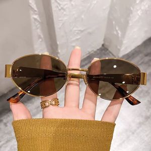 Gafas de Sol Metálicas Retro de Moda, Montura Pequeña, Tendencia para Exteriores, para Hombre y Mujer, Venta al Por Mayor - Product Image 2