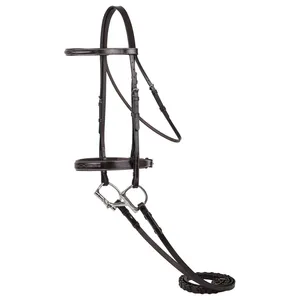 Brida de Cuero para Caballo con Logotipo Personalizado, Duradera y de Alta Calidad, Equipo de Equitación Profesional a Bajo Precio - Product Image 1