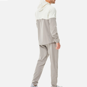 Track Suit for Men's 2 Piece Windbreaker Tracksuit <b>Set</b> Hooded <b>Waterproof</b> <b>Jacket</b> Full Length <b>Trousers</b> Casual Outdoor Wear - Product Image 2