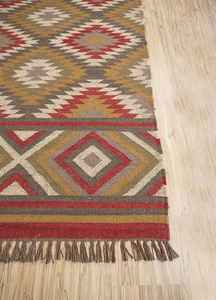 Alfombras Kilim de Yute y Lana Tejidas a Mano, Decoración Tranquila y Rústica, Personalizadas para Sala de Estar, Dormitorio y Estudio - Product Image 3