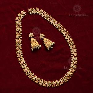 For Mango Matte Necklace Set-Fashion Jewelry - Product Image 1
