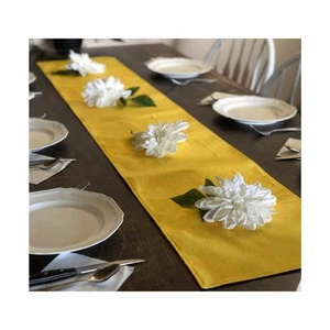 Vintage <b>Table</b> <b>Runner</b> Christmas Splicing Bohemian Style Tablecloth Embroidered Twin Toned Dining Wedding Home <b>Table</b> Decoration - Product Image 2