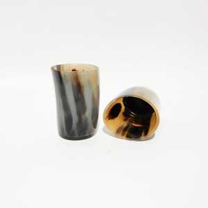 Verres à shot en corne naturelle, verres à vodka, verres à tequila, mini-verres en corne de buffle, style viking, tasses à boire en corne, prix de gros - Product Image 6
