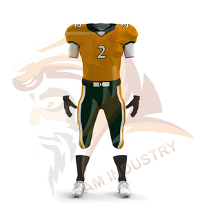 Ventes en gros de tenues de football américain à prix avantageux, ensemble personnalisé sublimé, uniforme de football américain de haute qualité - Product Image 2