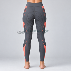 Pantalones de equitación para mujer con construcción transpirable, soporte cómodo para la cintura y tela flexible para una mejor experiencia de montar. - Product Image 4