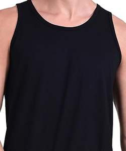 Camiseta deportiva sin mangas para hombre, hecha de 100% algodón, cómoda y ideal para el gimnasio, ejercicio y uso casual. - Product Image 4