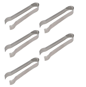 Pinzas para Cubitos de Hielo de Acero Inoxidable, Utensilios de Cocina, Pinzas para Ensaladas, Pinzas para Alimentos - Product Image 6