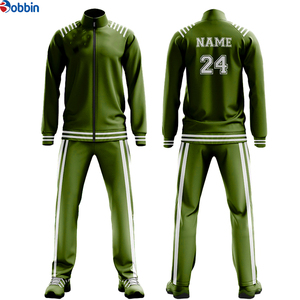 Survêtement Homme Bleu Foncé Personnalisé avec Fermeture Éclair Intégrale, Col Montant, Design Sportif, Séchage Rapide, en Polyester, pour l'Automne, avec Impression Nom & Numéro - Product Image 4