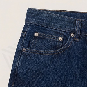 Custom Logo High Street Faded Long Shorts Men Casual Denim Loose Fit Jorts 100% Cotton <b>Distressed</b> Customized Color Long Men - Product Image 5