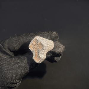 Anillo de Diamantes con Incrustaciones de Diamantes en Forma de Cruz, Muy Popular, para Hombre, Joyería de Lujo, Disponible para Suministro Mundial - Product Image 4