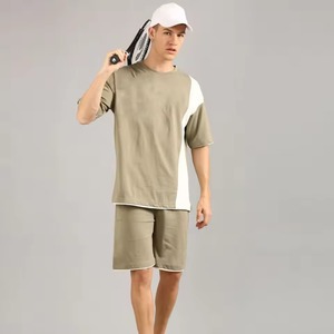 Conjuntos de Camiseta y Pantalones Cortos de Verano para Hombre, Personalizados al por Mayor, Conjunto Deportivo de Dos Piezas, Ropa Casual de Gimnasio, Conjunto de Verano - Product Image 3