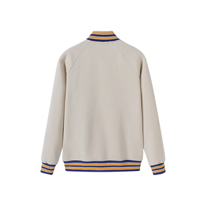เสื้อแจ็คเก็ตวาร์ซิตี้ผ้าฟลีซพรีเมียม Sigma Gamma Rho ปักอักษรกรีกแบบเชนิลล์ สไตล์มหาวิทยาลัย สำหรับสหพันธ์นักศึกษา ผลิตจากผ้าฝ้าย 100% สำหรับผู้ชาย ใส่ในฤดูหนาว - Product Image 2