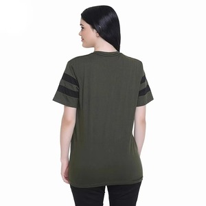 Proveedor Mayorista de Camisetas Lisas Premium para Mujer |   Fabricante de Camisetas Personalizadas de Algodón para Ropa Urbana en Pakistán - Product Image 4