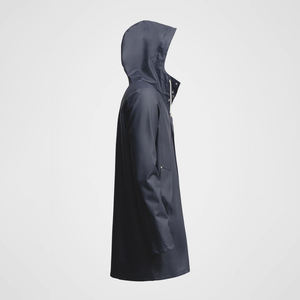 Heavy Duty Waterproof Rain Suit 100% Polyester Reflective <b>Raincoat</b> Jacket for Outdoor Work Hiking Camping OEM Wholesale Custom - Product Image 3