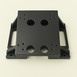 Servicio de Doblado Personalizado, Chasis Trasero para Caja de Ordenador, Recubrimiento en Polvo, Piezas de Aluminio, Latón y Acero Inoxidable, Fabricación de Chapa Metálica - Product Image 3