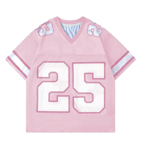 Maillot de sport en mesh surdimensionné pour fan de football américain, fabriqué en usine, vêtements d'équipe, maillots de football américain à vendre - Product Image 1