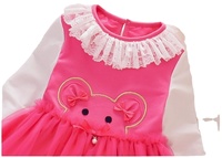 Çocuklar sigara çiçek elbise kızlar için toptan yaz yenidoğan bebek giysi baskısı kısa kollu butik kız elbiseler bebek bezi