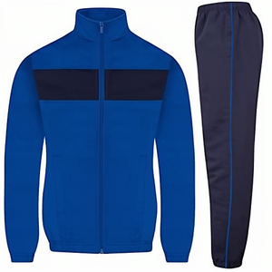 Conjunto Deportivo de Invierno al por Mayor, Chaqueta y Pantalón de Forro Polar con Cremallera Completa, Ropa Deportiva de Poliéster de Dos Piezas, Ropa Personalizada para Equipos, Gimnasio, Running y Uso Casual - Product Image 6