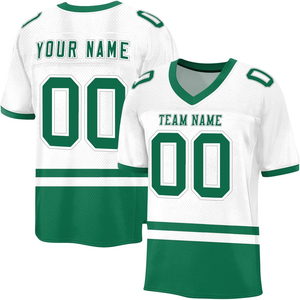 Último Diseño, Servicio OEM, Jersey de Fútbol Americano para Hombre al por Mayor, Mangas Cortas, Tela Transpirable, Logotipo Personalizado - Product Image 2
