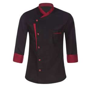 Camisa de Camarero 100% Algodón, Manga Larga, Transpirable, Uniforme de Servicio para Personal de Restaurante y Hotel, Fabricante OEM, Suministro al por Mayor - Product Image 2