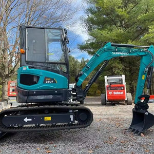 Excavadora de cadenas usada de 3000 kg, duradera, con motor diésel de alto torque y cucharón reforzado para construcción pesada - Product Image 1