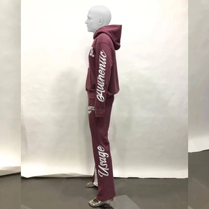 Ensemble de survêtement de jogging pour hommes avec pantalon extensible pour l'exercice et l'entraînement - Product Image 3