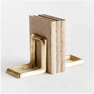 Sujetalibros Moderno de Aluminio Fundido, Organizador de Escritorio para el Hogar, Regalo para Amantes de los Libros, Decoración para Sala de Estar, Oficina y Hogar - Product Image 2