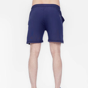 Shorts de sport pour homme en tissu Oxford 100% coton respirant et écologique, style streetwear, longueur genou, avec logo personnalisé - Product Image 2