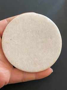 Trending Marble Inlaid Flower <b>Coasters</b> Round Big Slab Natural Stone Waterproof <b>Drink</b> <b>Coaster</b> Set for Luxury Coffee Table Villa - Product Image 2