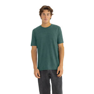 T-shirt unisexe Next Level N6210 - T-shirt de performance à manches courtes pour homme, col rond, CVC, vert forêt chiné, taille haute - Product Image 1