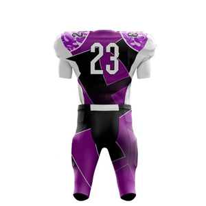 Uniformes de Fútbol Americano Personalizados de Manga Corta con el Mejor Diseño, Tallas Grandes, Estampados, Antibacterianos, con Logotipo Personalizado, Venta al Por Mayor - Product Image 4
