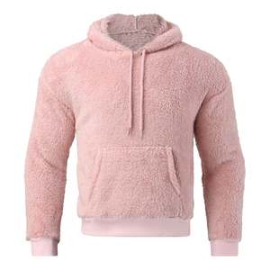 Sweat-shirts à capuche personnalisés en polaire Sherpa pour hommes et femmes – Pulls douillets et chauds en peluche pour l'hiver – Fabricants de vêtements décontractés et streetwear pour l'extérieur - Product Image 4