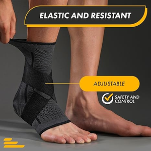 2025 New Style Professional Protection Non-Slip Compression <b>Ankle</b> Harness Adjustable Eco-Friendly Breathable Hook Loop Closure - Product Image 6