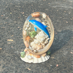 Seashell Boat Decoration Natural Polished <b>Abalone</b> <b>Shell</b> Conch Handmade Vietnam Factory Wholesale Hanging Boat Aquarium Craft - Product Image 5