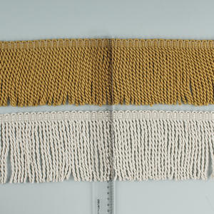 HIgh Quality Decorative Cotton Bullion Fringe – Wholesale Fashion Sun Umbrella <b>Trim</b> for <b>Curtains</b>, Garments & Home Textiles - Product Image 3