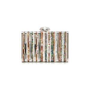 Elegante Bolso de Mano de Noche Premium para Damas, Diseño Artesanal en Resina, Bolso de Mano de Noche Elegante de Diseñador - Product Image 5