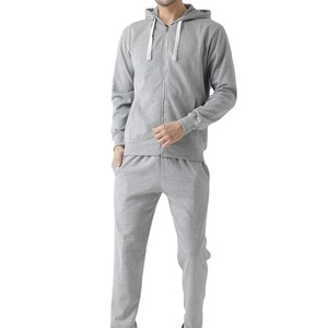 Conjunto de Sudadera con Capucha y Pantalones Deportivos para Hombre, 100% Algodón, con Cordón Ajustable y Logotipo Personalizado, Ropa Deportiva Informal - Product Image 1